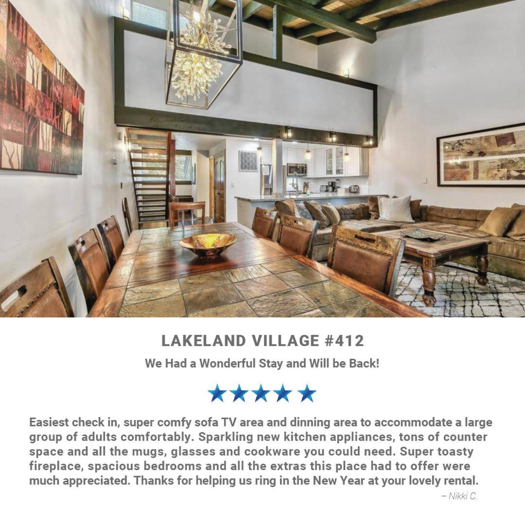 Lakeland Village 412 - 4 Bedroom Plus Loft South Lake Tahoe Exterior photo